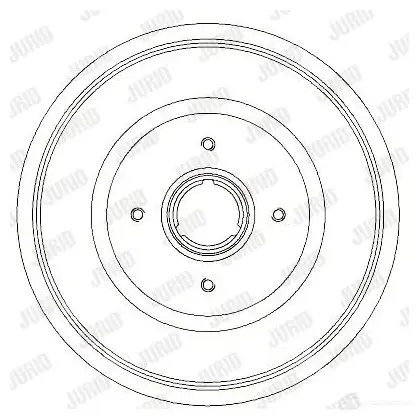 Тормозной барабан JURID 329733j 567411 329733 10 0630C - Изображение 1