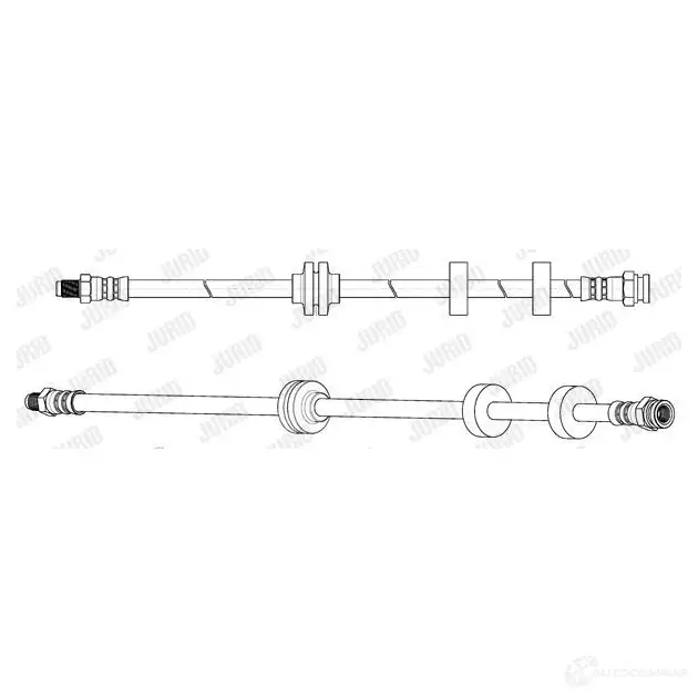 Тормозной шланг JURID 4044197890903 173136j 5 FZP9U 1208818895 изображение 0