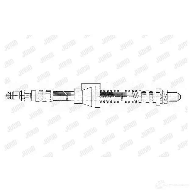 Тормозной шланг JURID 1208816703 F9 DXQ3 4044197881369 172463j