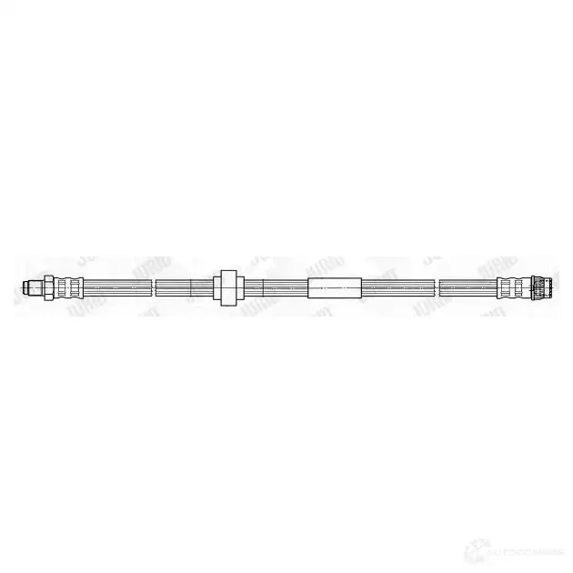 Тормозной шланг JURID R1 AHP 172974j 4044197890262 1208818577 изображение 0