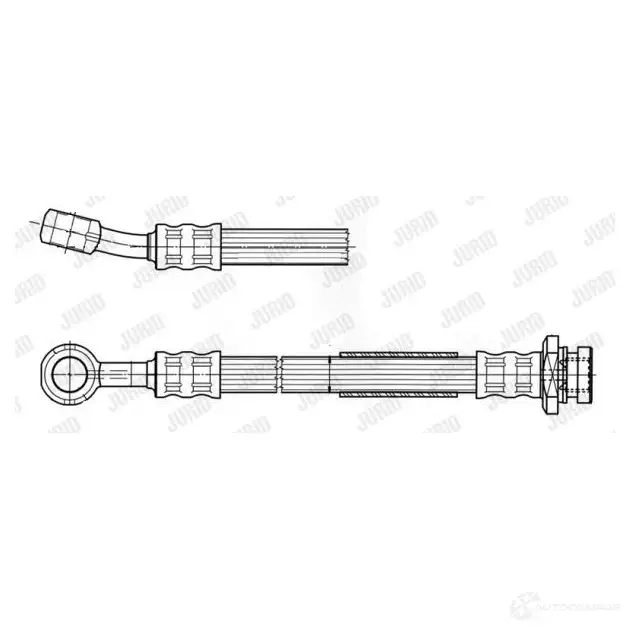 Тормозной шланг JURID 4044197890392 172795j 1208818111 TL2 P3U