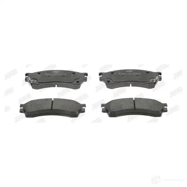Тормозные колодки, комплект JURID 572434j 571343 57 2434 XLAZF9 изображение 1
