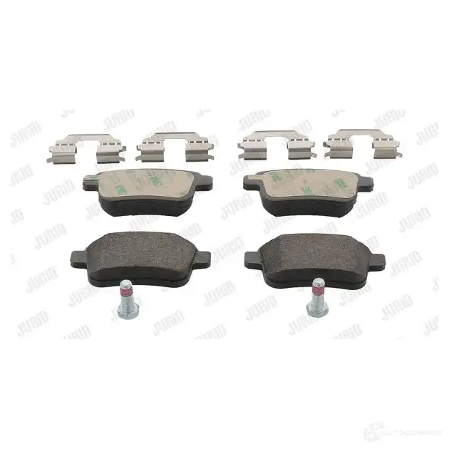 Тормозные колодки, комплект JURID 2 4692 573272j 573272 571961 - Изображение 1