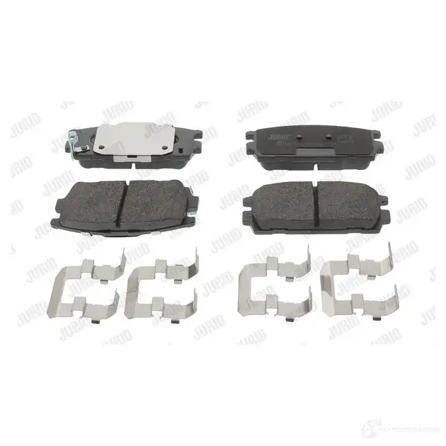 Тормозные колодки, комплект JURID 572581j 23 813 24201 571465 изображение 0