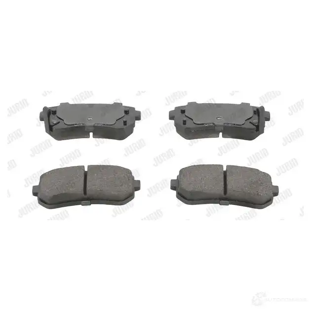Тормозные колодки, комплект JURID 24321 572590j 2 4320 571472 изображение 1