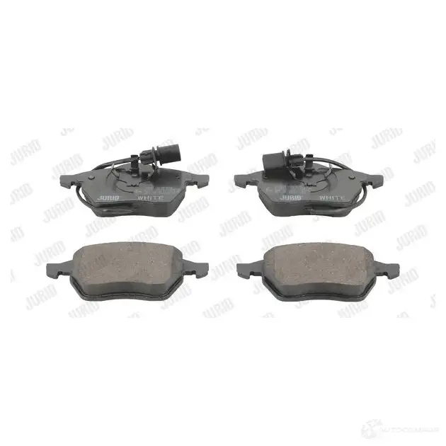 Тормозные колодки, комплект JURID 2 4289 24290 571846 573200jas