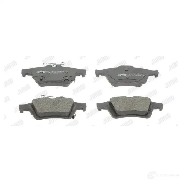 Тормозные колодки, комплект JURID 573426J 573426j 2521 2 572162