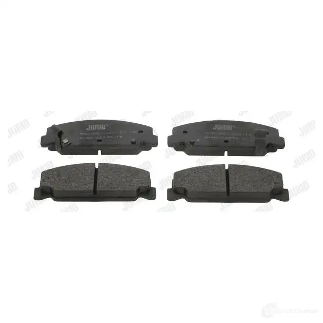 Тормозные колодки, комплект JURID 571227 572284 572284j 213 30 - Изображение 1