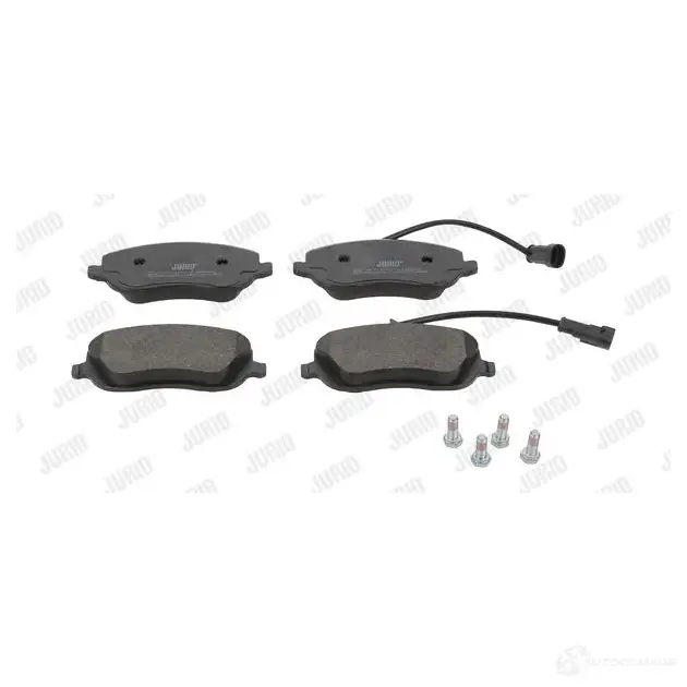Тормозные колодки, комплект JURID 24 294 573217j 573217 571877 - Изображение 1