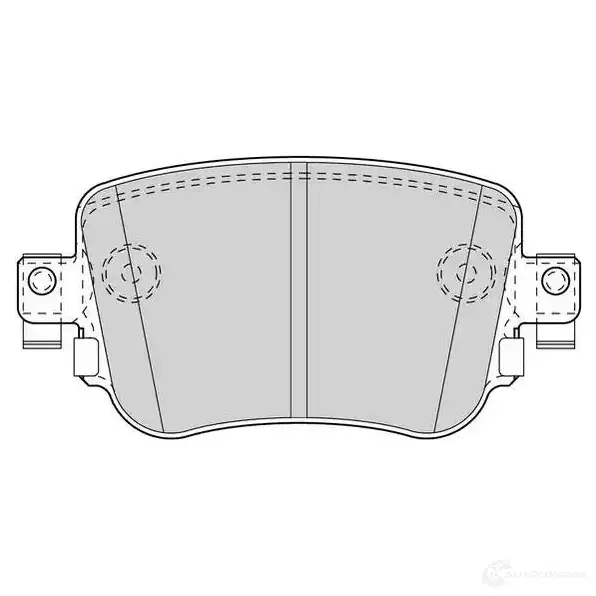 Тормозные колодки, комплект JURID PD6BK9H 573603j 251 09:25110 572204 изображение 0