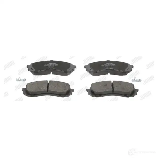 Тормозные колодки, комплект JURID 572571j DS5Y44 571452 57 2571 изображение 0