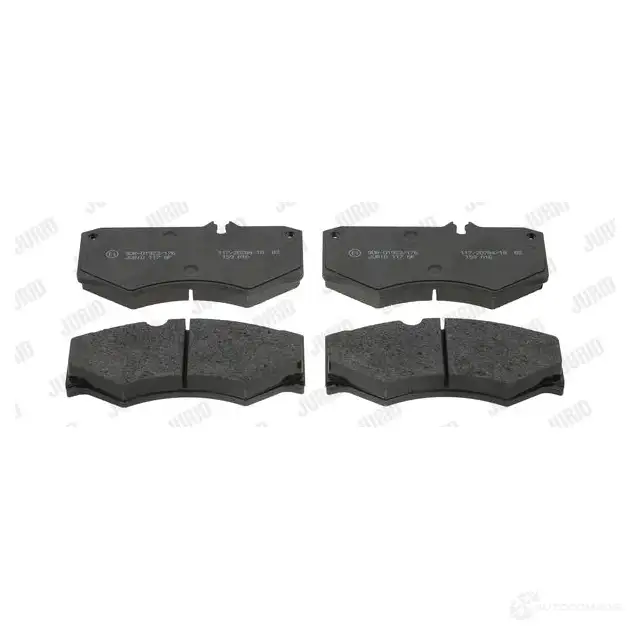 Тормозные колодки, комплект JURID 571 272 571272j 570431 UXN4WFL - Изображение 1