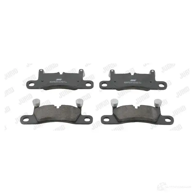 Тормозные колодки, комплект JURID 5736 98J 573698j 1425004982 98JD5HQ - Изображение 1