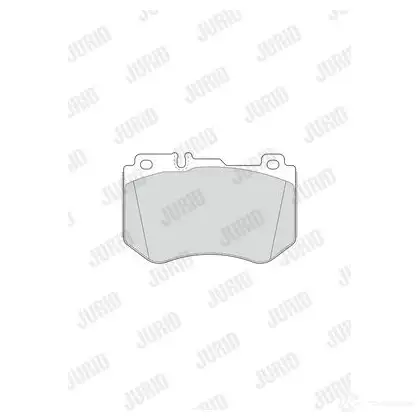 Тормозные колодки, комплект JURID 573607J 259 97 573607j 572208 - Изображение 1