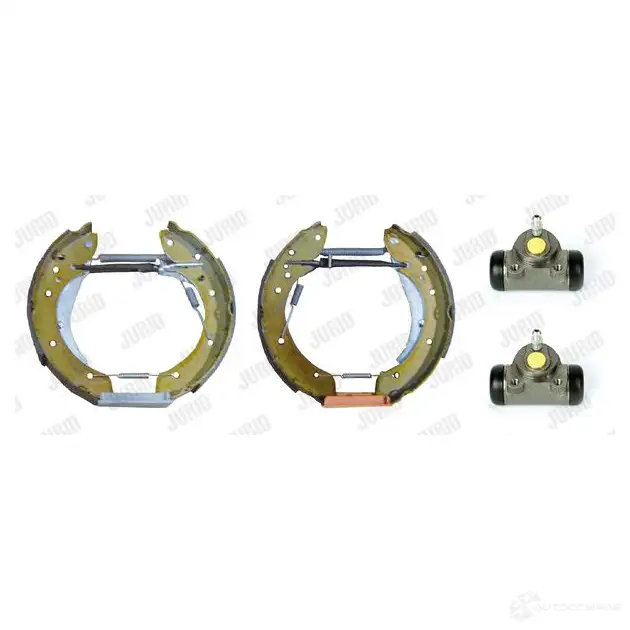 Барабанные тормозные колодки, комплект JURID QA96STA 38138 8J 381388j 567900