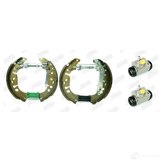 Барабанные тормозные колодки, комплект JURID 381504j L9GL5C8 567944 38150 4J изображение 0