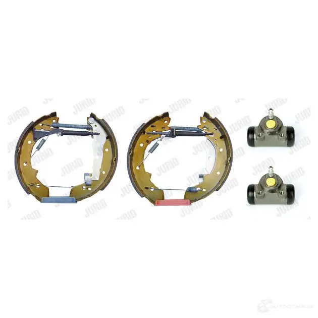 Барабанные тормозные колодки, комплект JURID 381242j 567861 38 1242J VGV60J