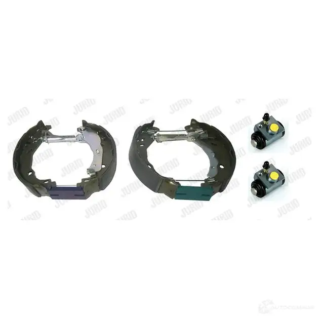 Барабанные тормозные колодки, комплект JURID 381523j 381523 J 567954 23VS2D