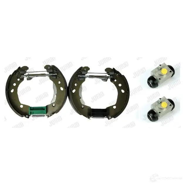 Барабанные тормозные колодки, комплект JURID 3814 90J 6M295N 381490j 567937