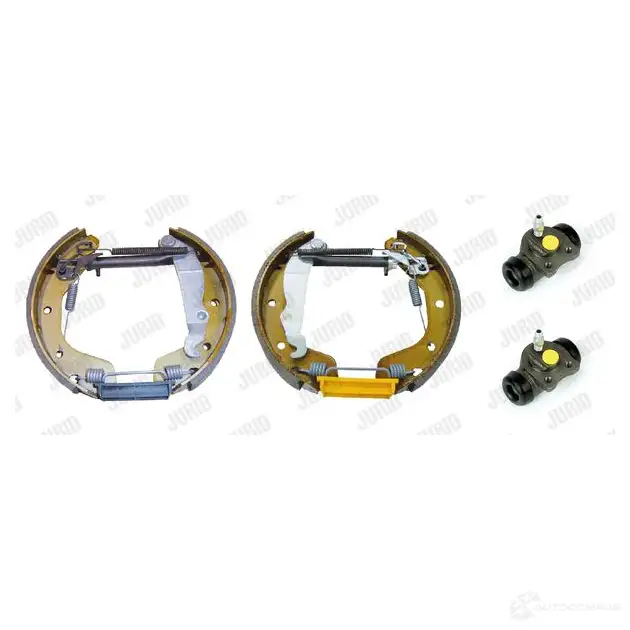 Барабанные тормозные колодки, комплект JURID 38 1330J 567870 381330j EA4NSWJ