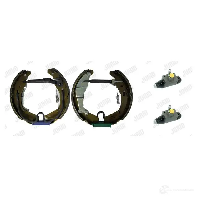 Барабанные тормозные колодки, комплект JURID 7LWVU3U 3815 34J 1193604875 381534j