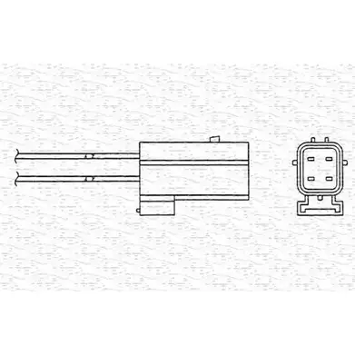 Лямбда-зонд MAGNETI MARELLI OZA448-E35 1 73 460000173010 1040342