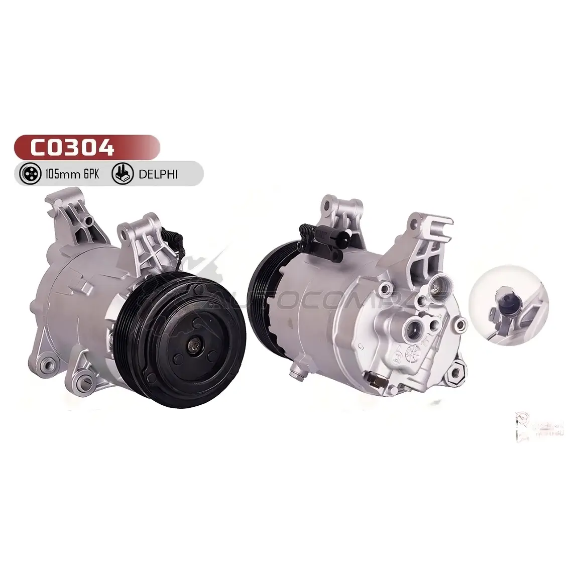 Компрессор кондиционера восстановленный Мини Купер (MINI ONE/COOPER) R50/R52 01-07 REIKANEN C0304 J NTWO 1436789039