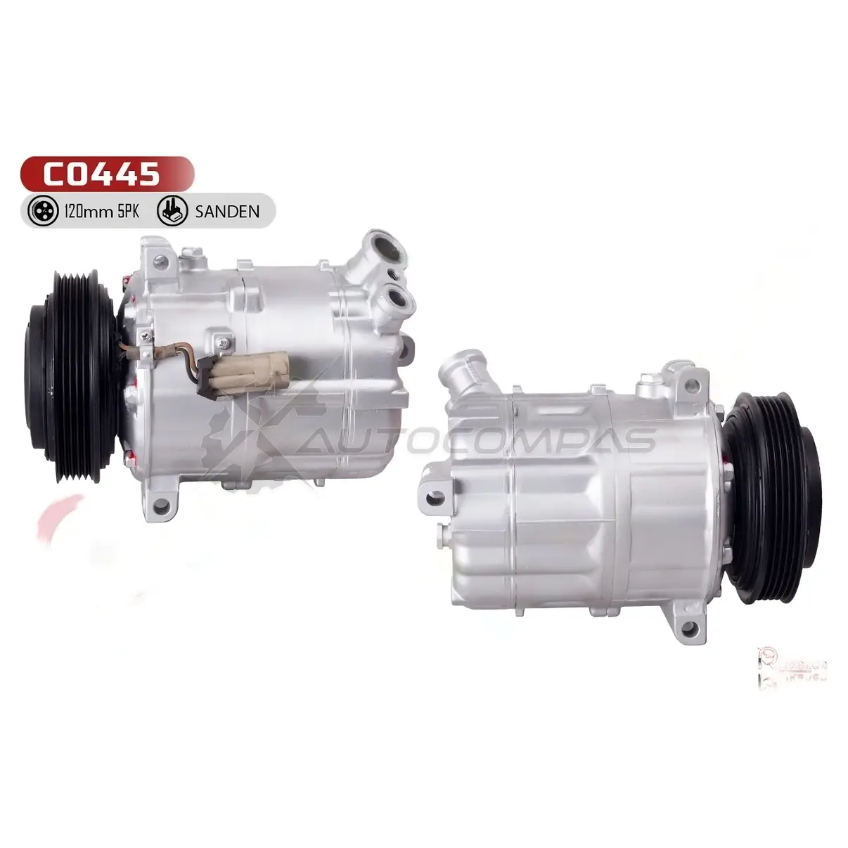 Компрессор кондиционера восстановленный Сааб (SAAB) 9-3 03-12 REIKANEN C0445 1441154403 IP52 GY