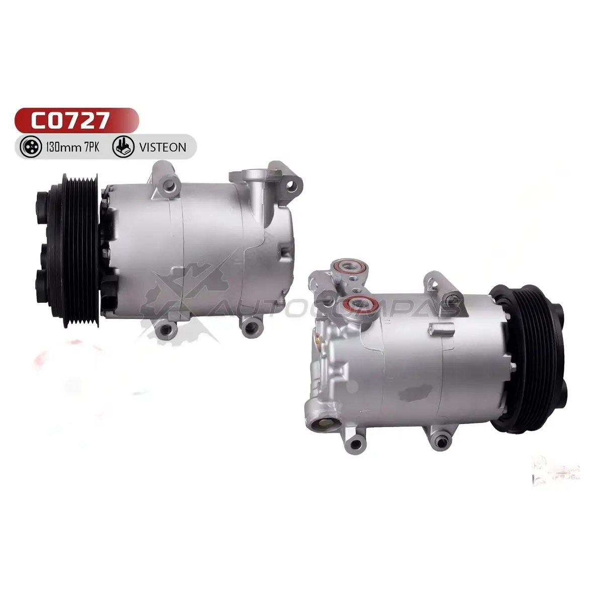 Компрессор кондиционера восстановленный Форд Транзит (FORD TRANSIT) 2.4TDCi 06-14 REIKANEN 1441154513 C0727 8GSO D