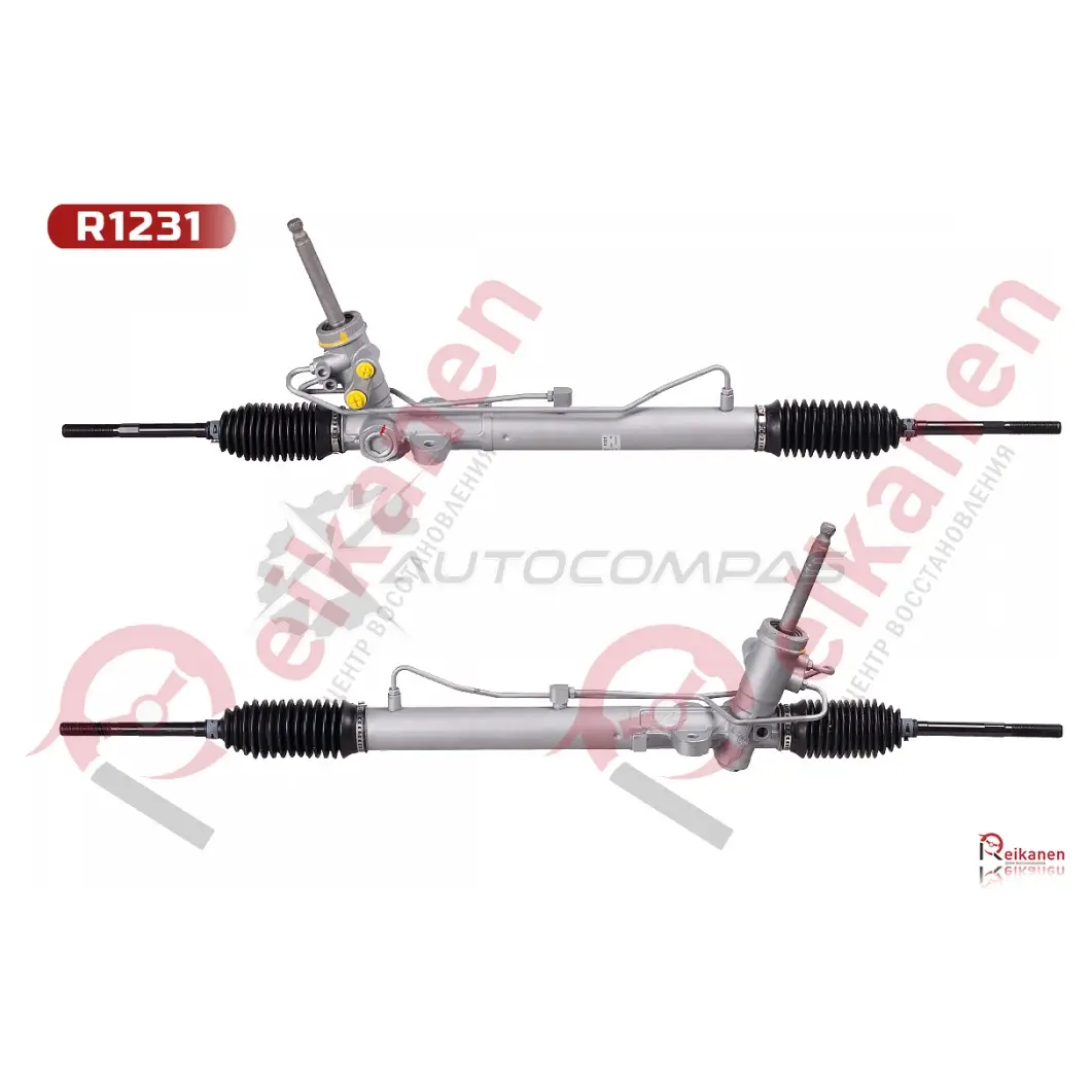Рейка рулевая восстановленная Киа Соул (KIA SOUL) 09- ГУР REIKANEN W1G C1S 1436790821 R1231