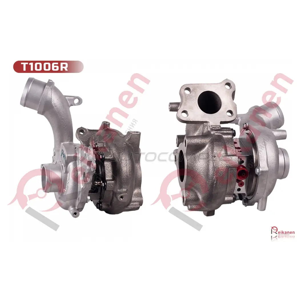 Турбина BORGWARNER восстановленный Ниссан Навара (NISSAN NAVARA) D40 2.5dCi 10- БЕЗ ЭЛ. АКТ REIKANEN 1436791621 T1006R REZYW F