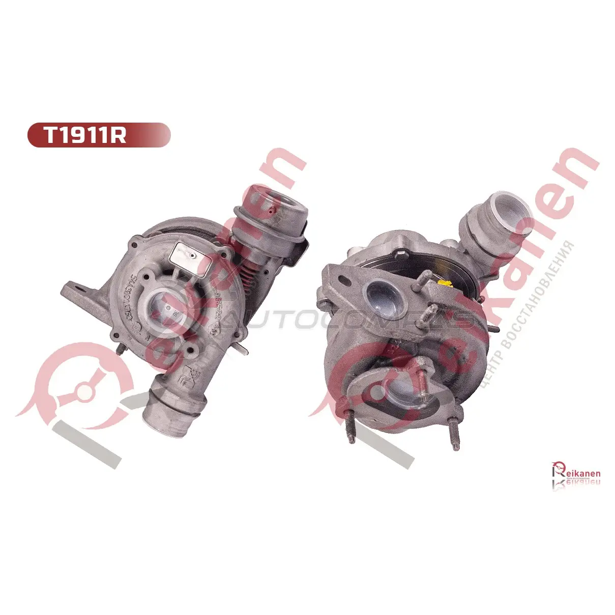 Турбина BORGWARNER восстановленный Рено Дастер (RENAULT DUSTER) 1.5 dCi K9K896/898/836/846 REIKANEN T1911R 1436791764 9INY 1