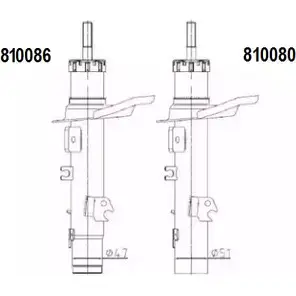 Амортизатор AL-KO 4F5H KUH 1052878 UKRN9Y 810086