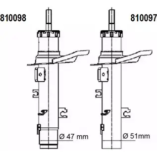 Амортизатор AL-KO 810098 JJGUKU A 17ZHQC 1052890