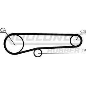Ремень ГРМ ROULUNDS RUBBER STD 933 9,525M 19 1055144 STD 933 9,525M 19 RR1277