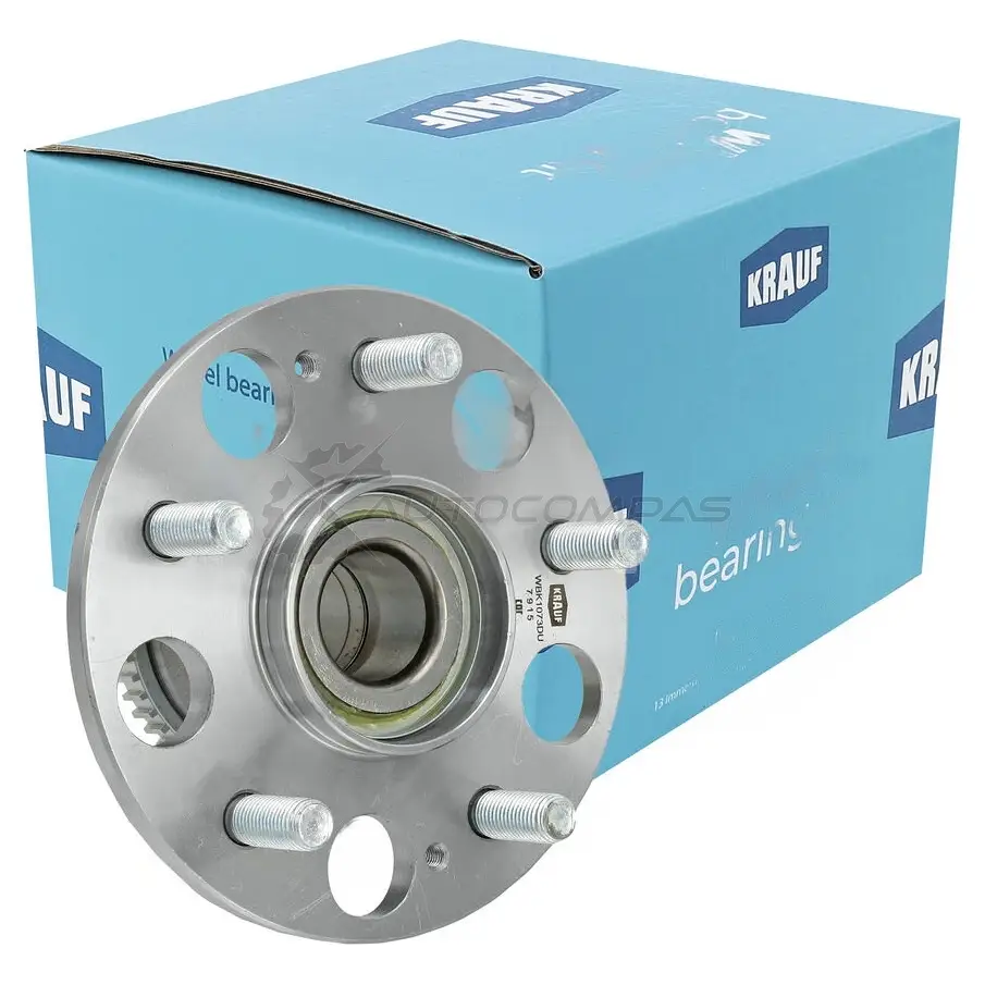 Ступица в сборе с подшипником KRAUF WBK1073DU PYW U3 1440702566 изображение 6