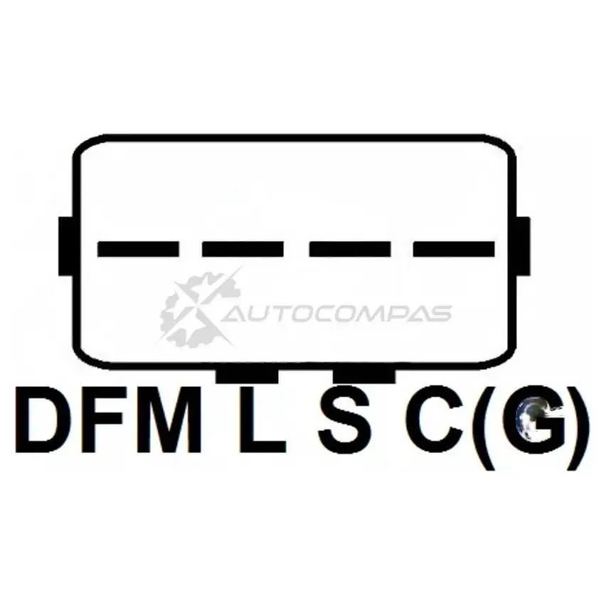 Щетки генератора с регулятором KRAUF ARM3341KR ZF T9XLF 1440663044 изображение 2