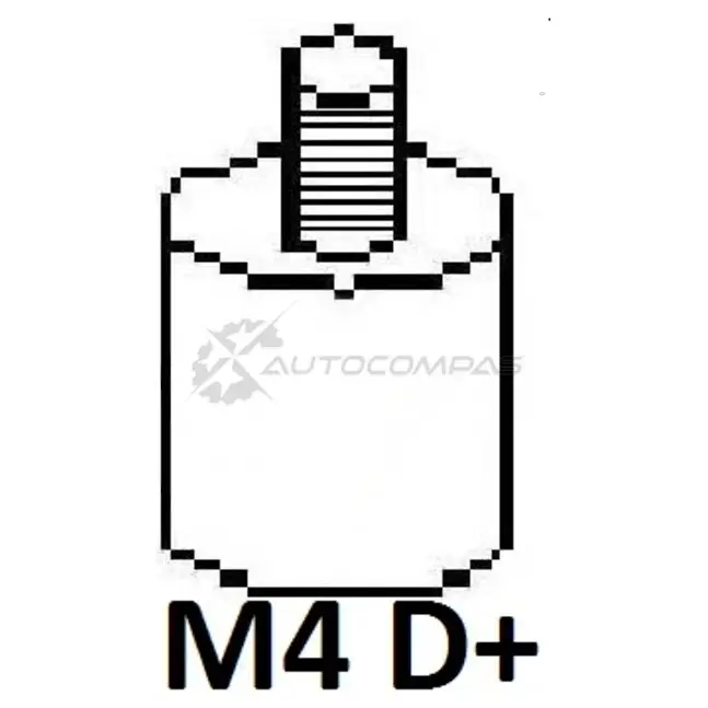 Генератор KRAUF 1440696542 FRFY B1 ALB1554UX изображение 2