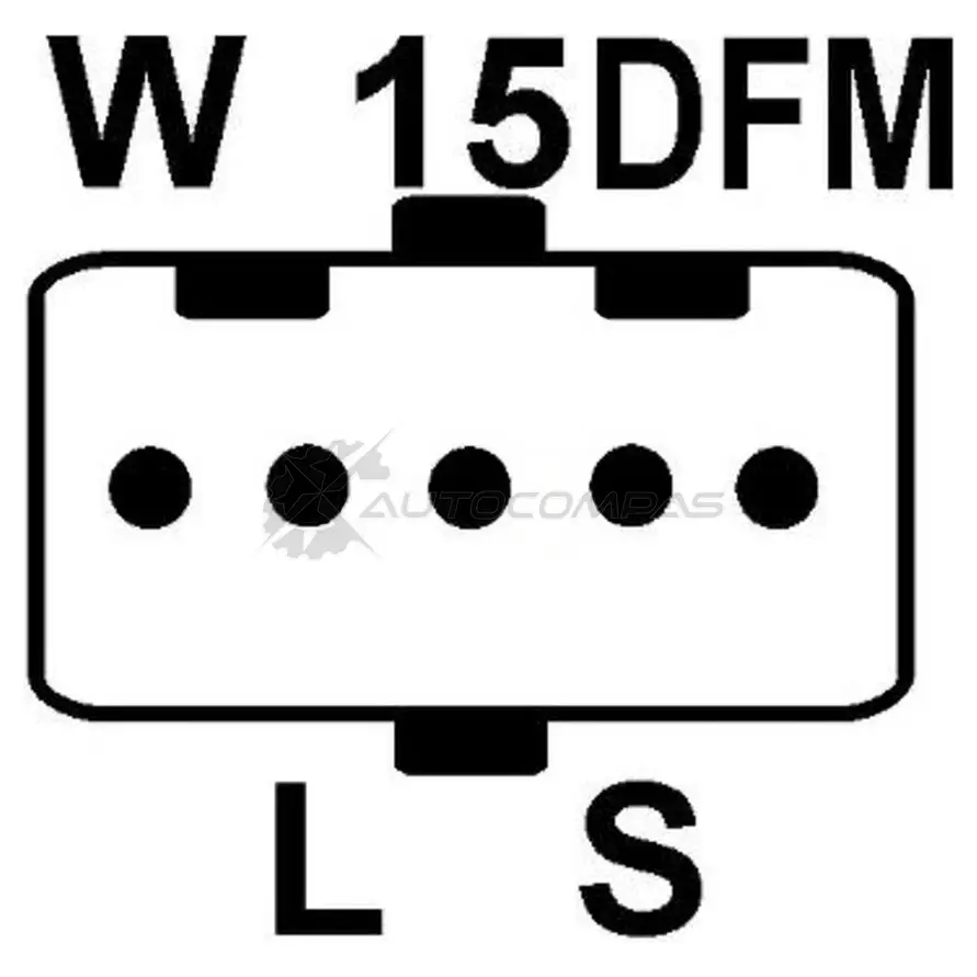 Генератор KRAUF DOD T4A 1440696095 ALB9036DD изображение 2