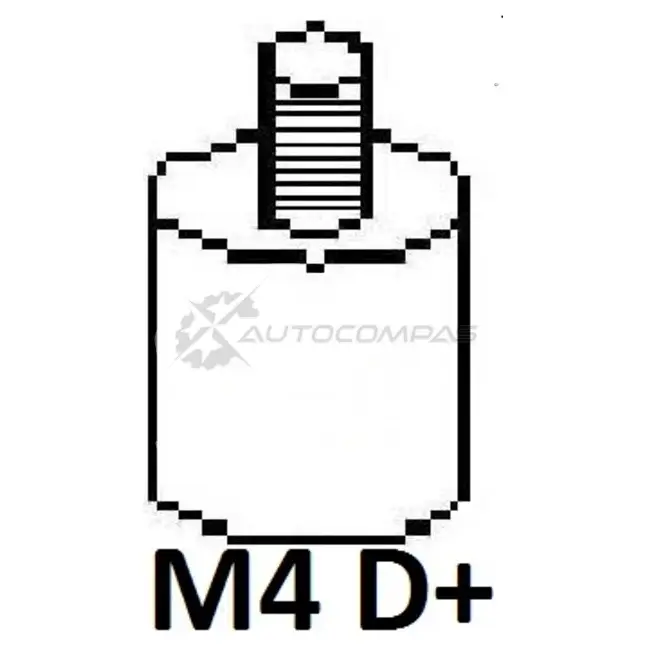 Генератор KRAUF 1440679707 U4 F4JH ALM1842GB изображение 2