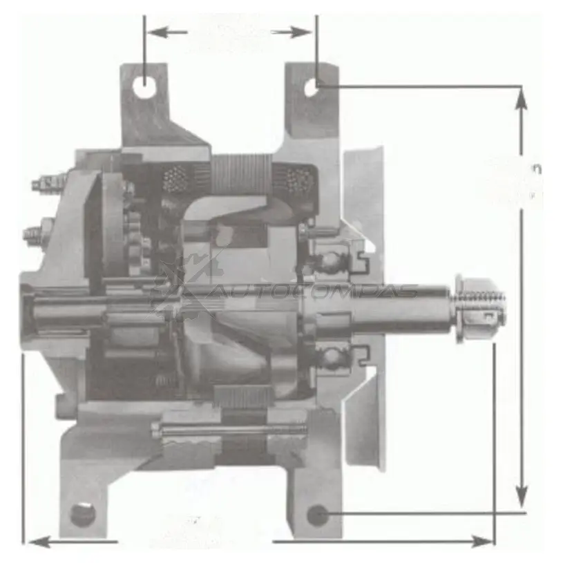 Генератор KRAUF ALD3579MQ 0 0T0Z 1440982714 изображение 2