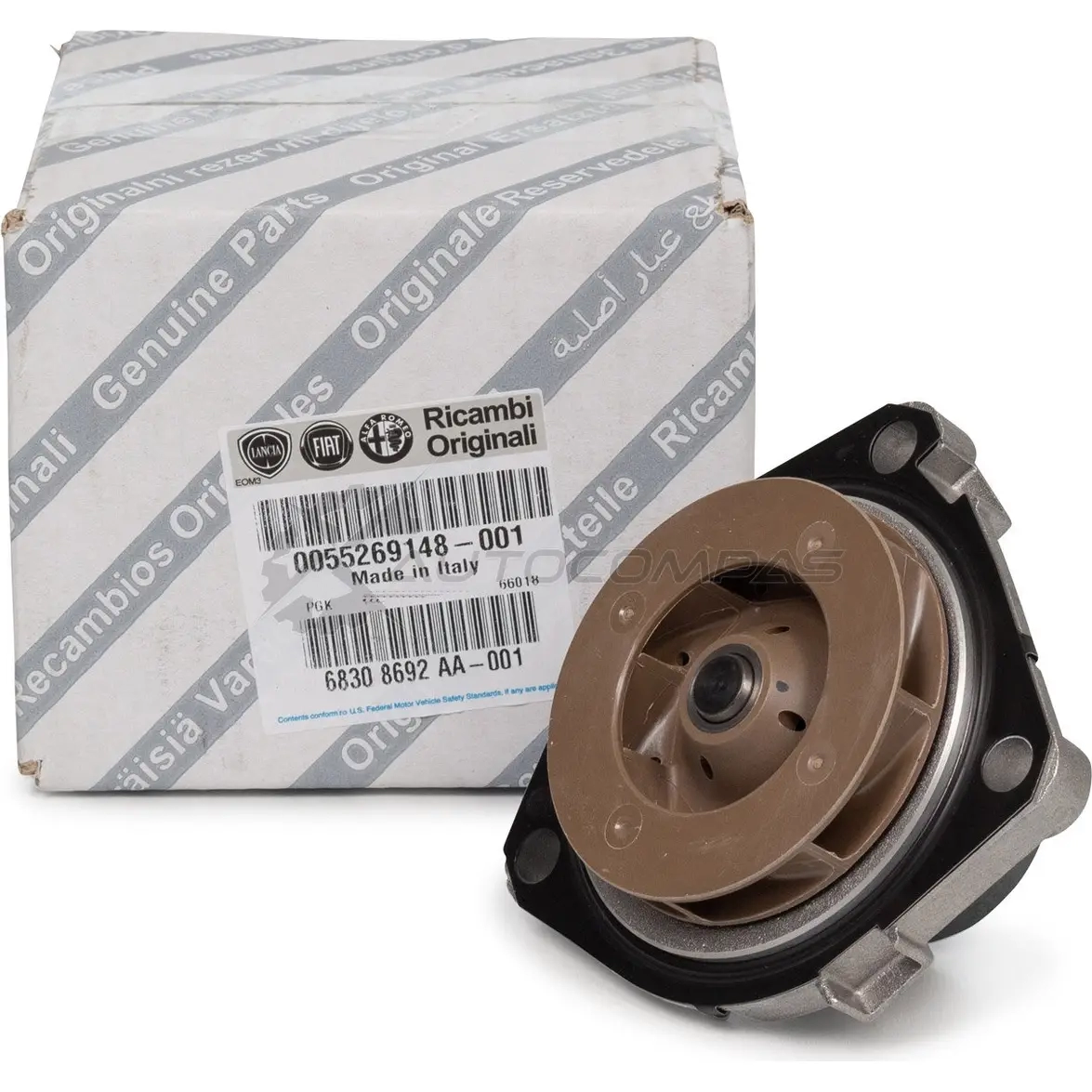 Оригинальный водяной насос, помпа 1,6-2,4 D/JTD FIAT/ALFA/LANCIA K68308692AA 17K FTWY 1440939932 - Изображение 1