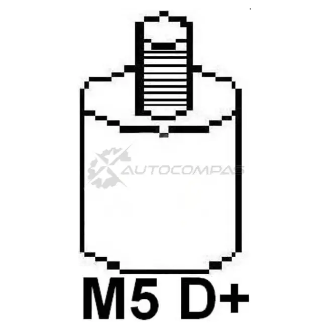 Генератор MOTORHERZ 1441028497 K 6BUL ALB1197WA изображение 2