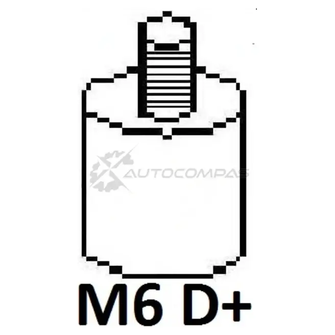 Генератор MOTORHERZ ALB1092WA 1441028770 1N A79FP изображение 2