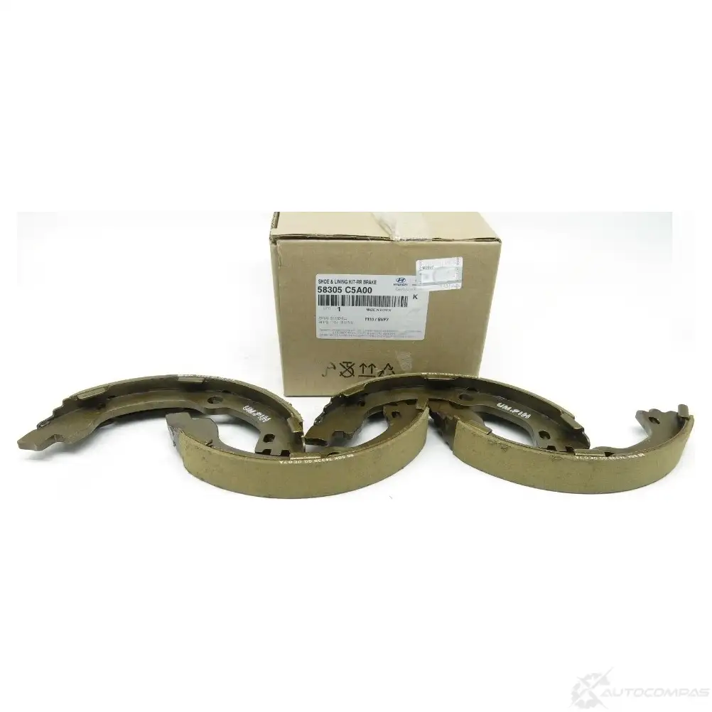 Тормозные колодки ручника, комплект HYUNDAI/KIA E04 7D1 27728982 58305C5A00