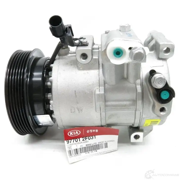 Компрессор кондиционера HYUNDAI/KIA 2334S W 97701-2F031 24761634 изображение 2