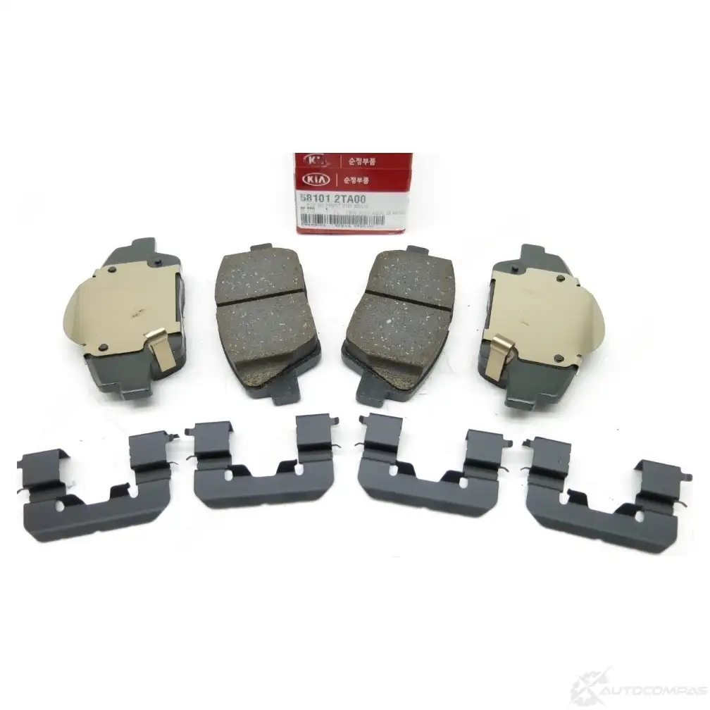 Тормозные колодки, дисковые, комплект HYUNDAI/KIA E8 E59 58101-2TA00 29719650