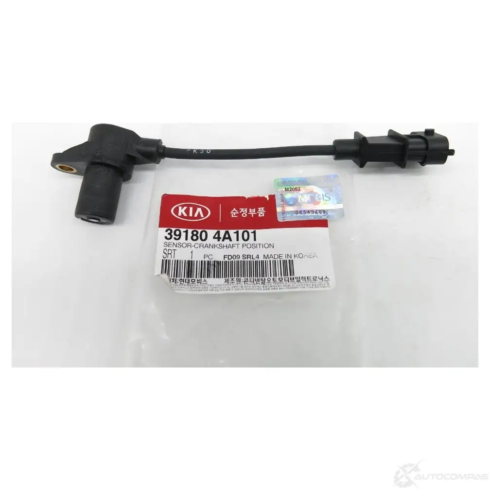 Датчик положения коленвала HYUNDAI/KIA 21537760 39180-4A101 YU 5PW6N