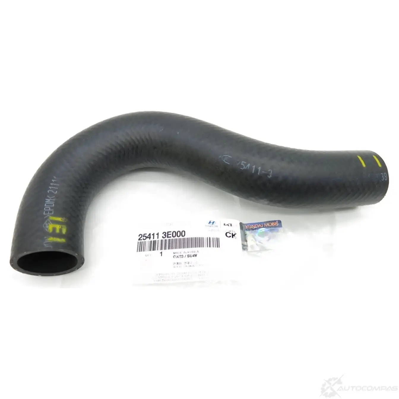 Патрубок радиатора, шланг HYUNDAI/KIA 39011093 254113E000 LDZ9X EF