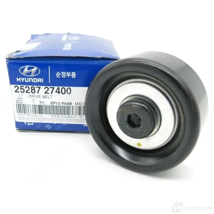 Обводной ролик приводного ремня HYUNDAI/KIA 25287-27400 23147468 I3S WS - Изображение 1